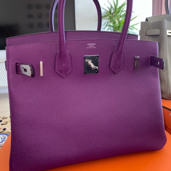 Hermès Birkin Anemone Epsom Birkin 30cm BNIB - Picture 14 of 17